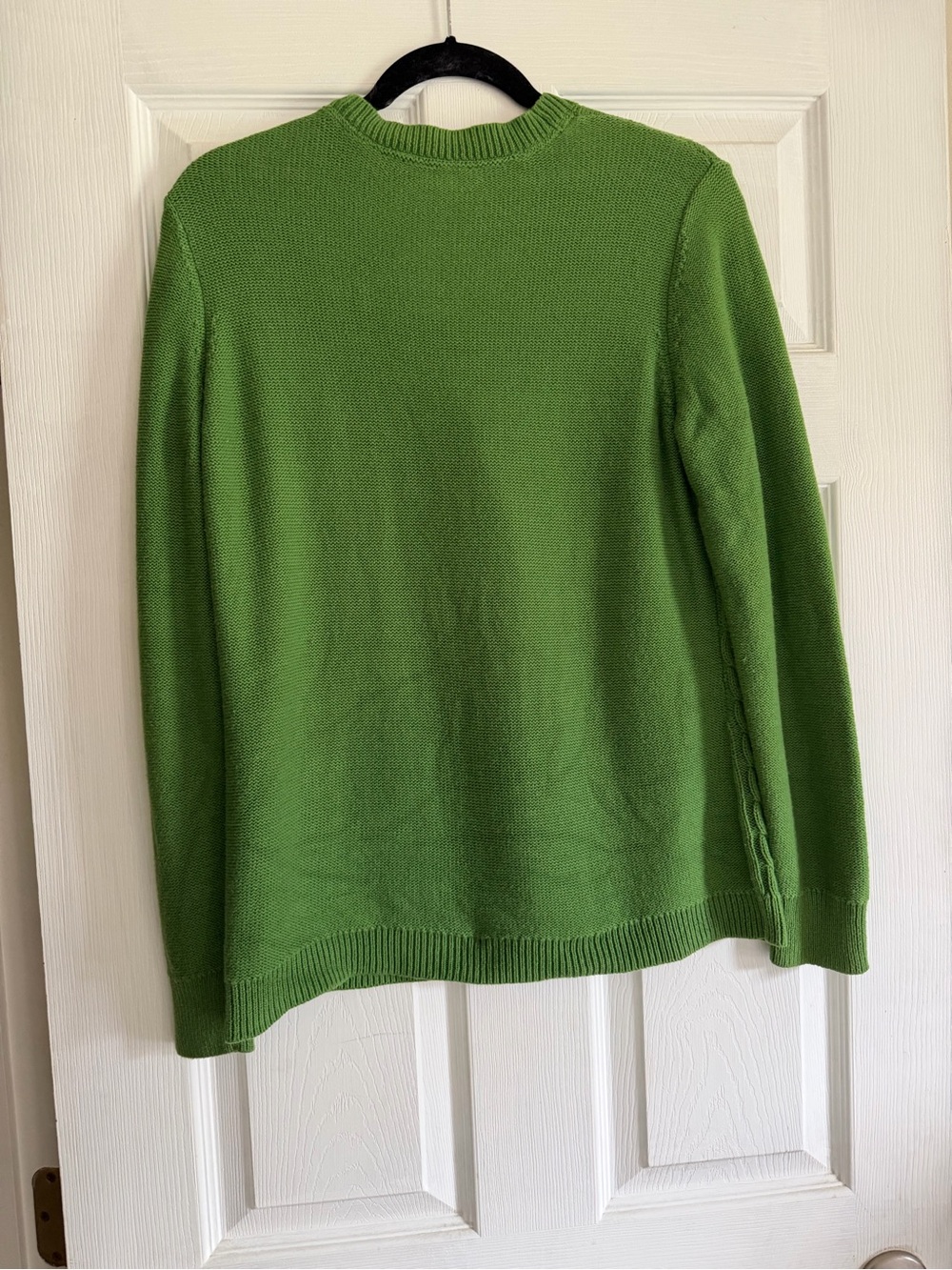 Talbots Moss Green V-Neck Button Cardigan M - Picture 4 of 4